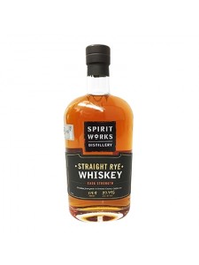 Spirit Works Straight Rye Whiskey-- ORGANIC 750ml