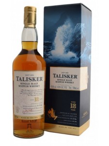 Talisker Aged 18 years Single Malt Scotch 750ml