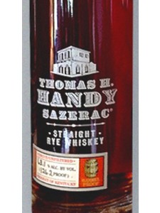 Thomas H. Handy Sazerac Straight Rye 63.6% 126.2 Proof 2017 750ml