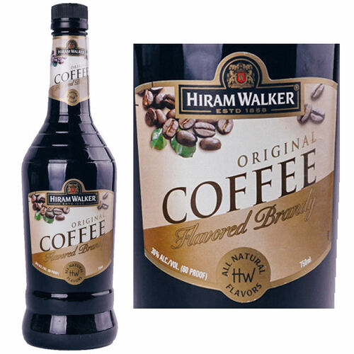 Hiram Walker Coffee Flavored Brandy US 1L