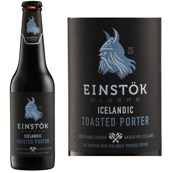 Einstok Icelandic Toasted Porter 12oz 6 Pack Bottles (Iceland) Liquor
