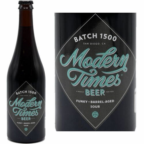 Modern Times Batch 1500 Dark Sour Saison Ale 750ml