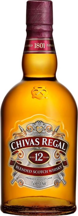 Chivas Regal Scotch Blended 12yr 750ml
