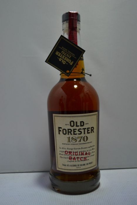 Old Forester Bourbon 1870 Original Batch Kentucky 90pf 750ml
