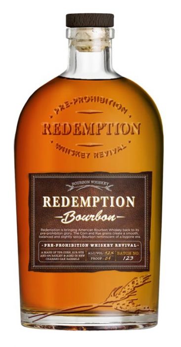 Redemption Bourbon Pre Prohibition Revival Indiana 84pf 750ml