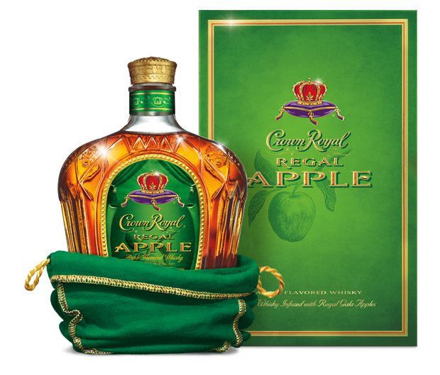 Crown Royal Whisky Regal Apple Flavored 750ml