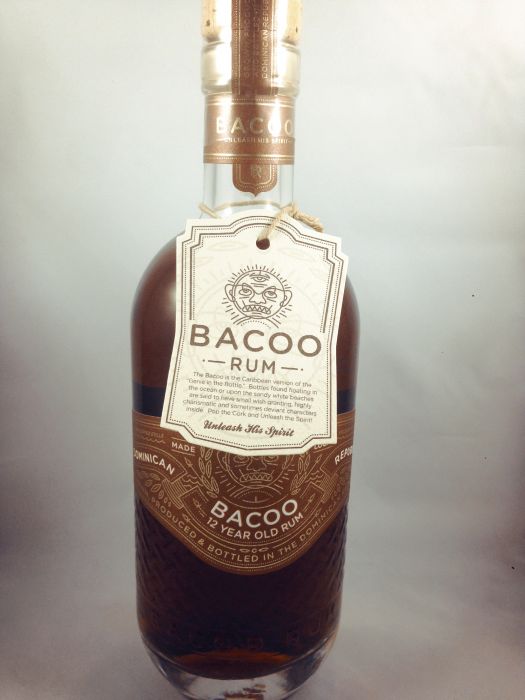 Bacoo Rum Dominican 12yr 750ml