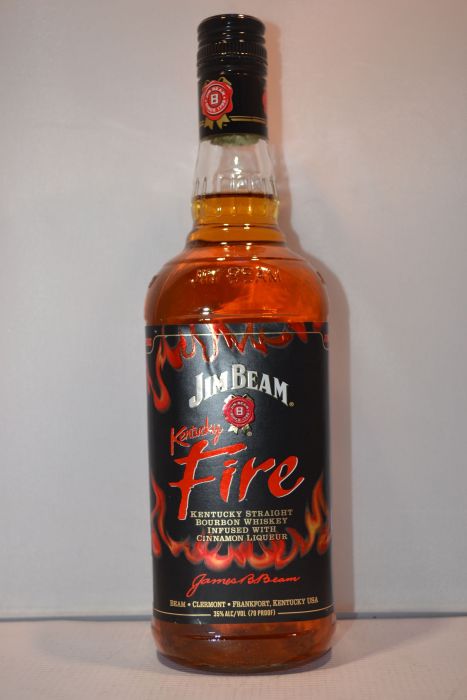 Jim Beam Bourbon Kentucky Fire With Cinnamon 750ml