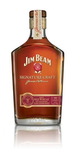 Jim Beam Bourbon Soft Red Wheat Signature Craft 90pf 11yr 375ml