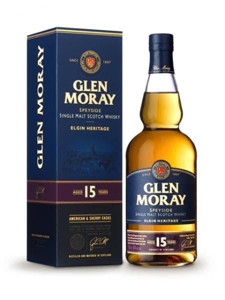 Glen Moray Scotch Single Malt Elgin Heritage Speyside 15yr 750ml