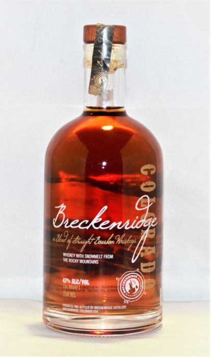 Breckenridge Bourbon Whiskey Special Release Colorado 86pf 750ml