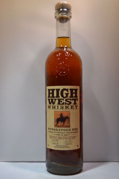 High West Whiskey Rye Rendezvous 92pf 750ml