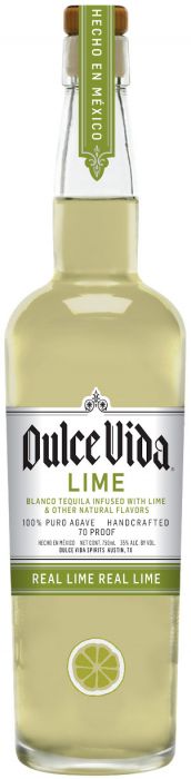 Dulce Vida Tequila Blanco Infused With Lime 70pf 750ml