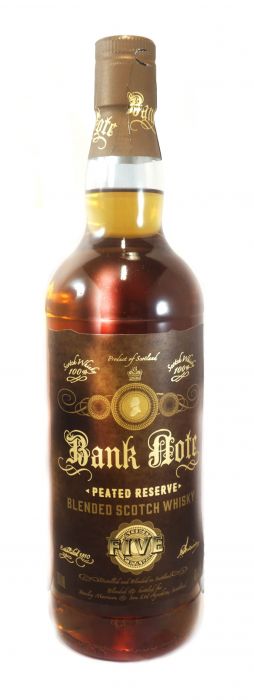 Bank Note Scotch Blended Peated Reserve 86pf 5yr 750ml