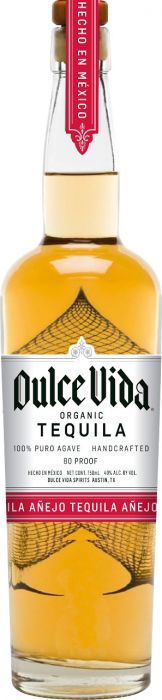Dulce Vida Tequila Anejo Organic 80pf 750ml