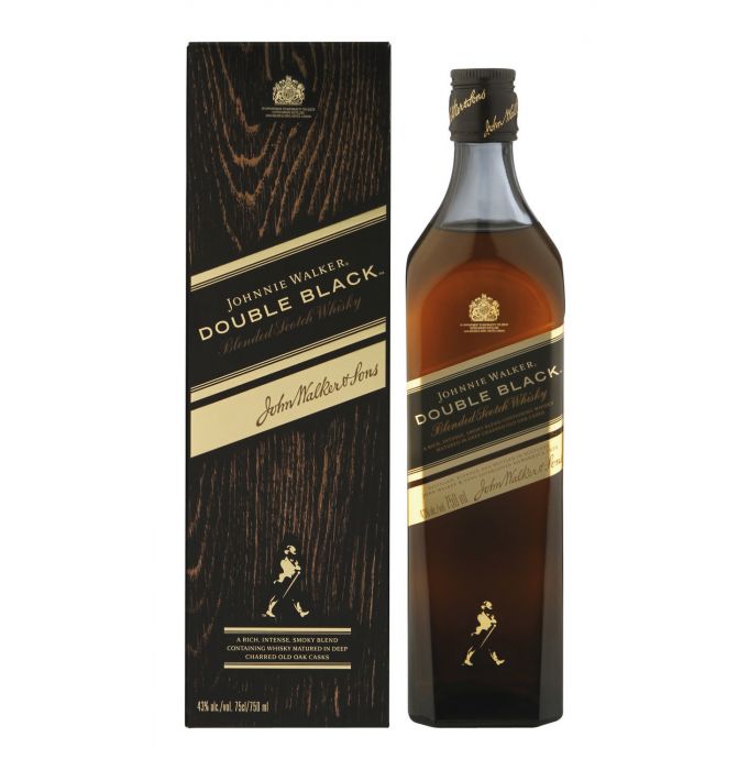 Johnnie Walker Scotch Blended Double Black 750ml