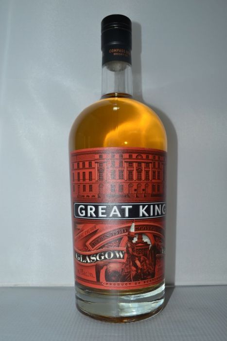 Great King Street Scotch Blended Glasgow Blend Smoke And Sherry Notes 86pf 750ml