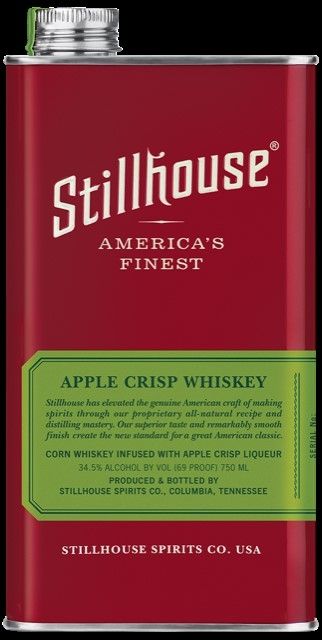 Stillhouse Moonshine Whiskey Apple Crisp American Finest 750ml