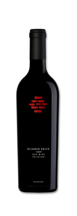 Klinker Brick Red Wine 1850 Degrees Lodi 2015