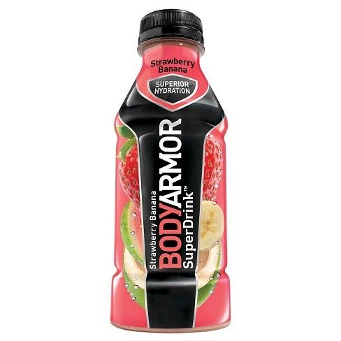 Bodyarmor Super Drink Strawberry Banana 28oz Bot