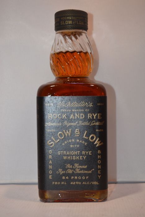 Slow And Low Whisky Rock & Rye 750ml