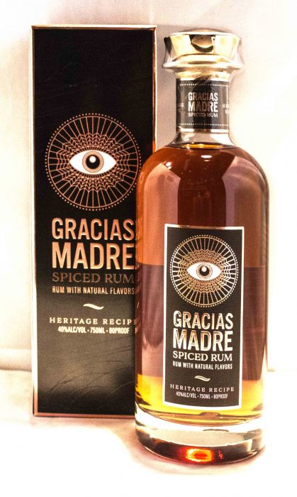 Gracias Madre Rum Spiced Heritage Recipe America 750ml