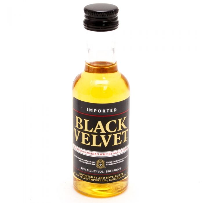 Black Velvet Whisky Canadian 50ml Liquor Store Online