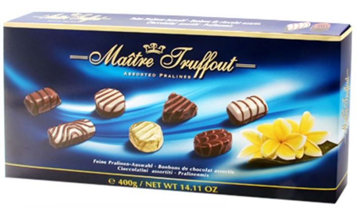 Maitre Truffout Assorted Prelines 400gm