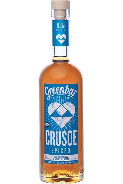 Greenbar Crusoe Rum Spiced California 750ml
