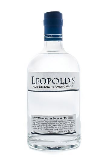 Leopold's Gin Navy Strength American 750ml