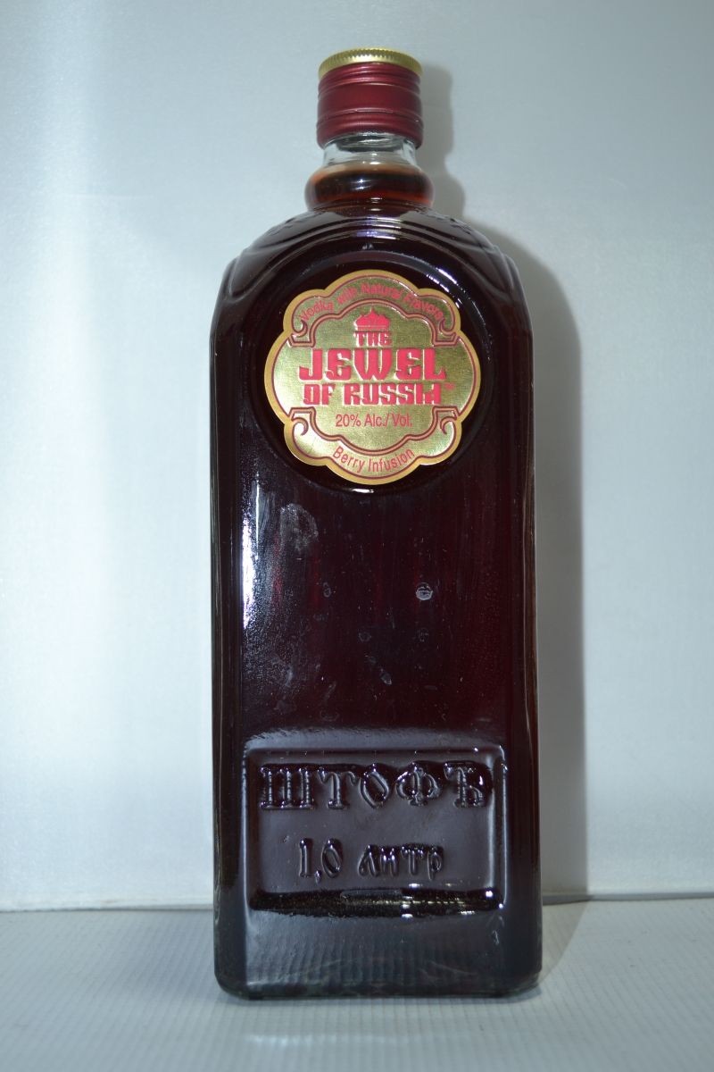 Jewel Of Russia Vodka Berry Infused 1li Liquor Store Online