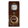Mozart Liqueur Chocolate Cream Gft W/ Glass 750ml