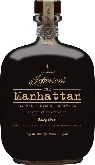 Jeffersons The Manhattan Barrel Finished Cocktail 750ml