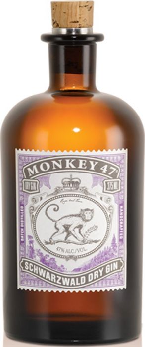 Monkey 47 Gin Dry Schwarzwald 94pf 375ml