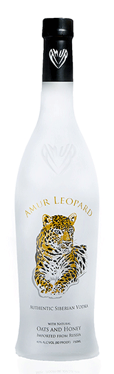 Amur Leopard Vodka Oats & Honey Siberian 750ml