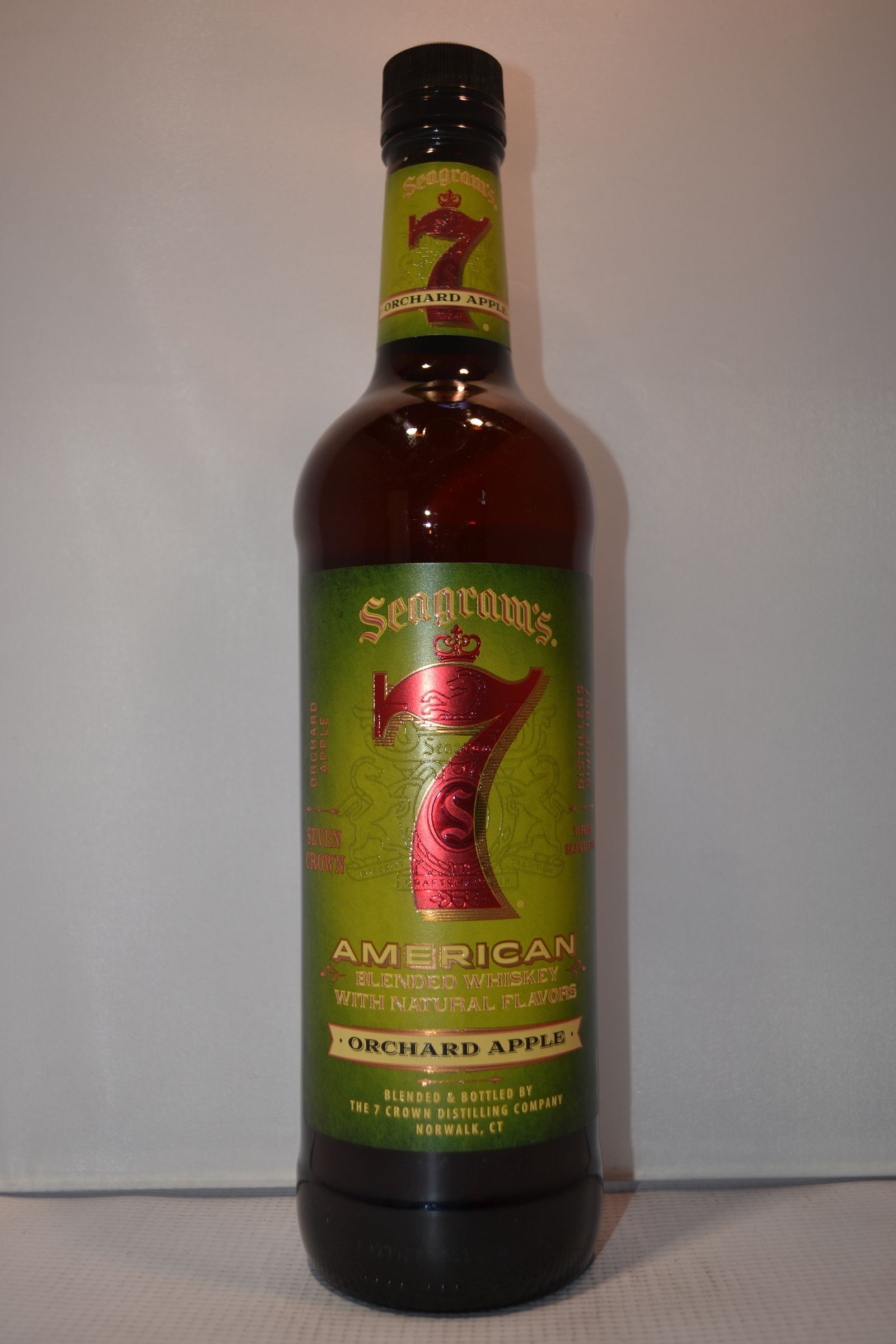 Seagrams 7 Whiskey Blended Orchard Apple American 750ml Liquor Store Online