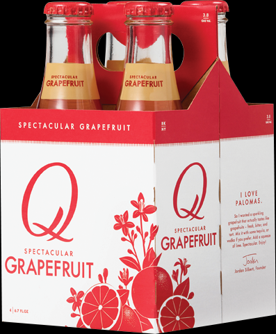 Q Spectacular Grapefruit 4x6.7oz Bot