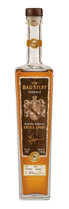 The Bad Stuff Reserva Especial Extra Anejo Tequila 750ml