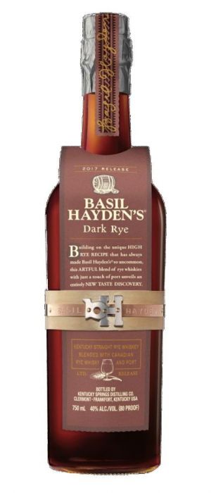 Basil Haydens Whiskey Dark Rye Kentucky 750ml