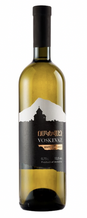 Voskevaz White Wine Semi Sweet Armenia Nv 750ml