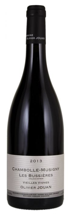 Olivier Jouan Chambolle Musigny Les Bussieres Vieilles Vignes Cote De Nuits France 2013