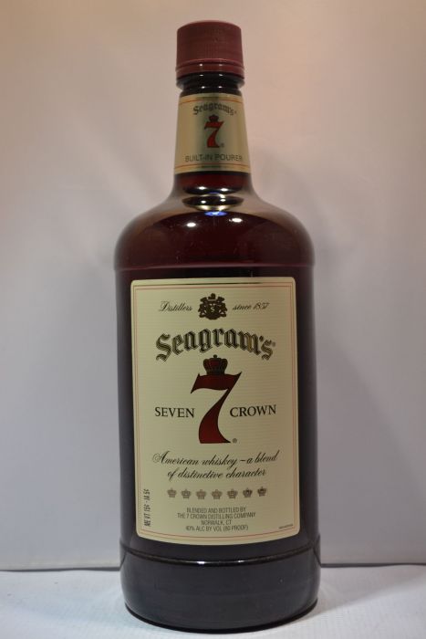 Seagrams Seven 7 Crown Whiskey Blended American 1.75li