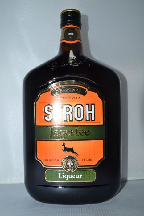 Stroh Jagertee Liqueur Original Austria 1li