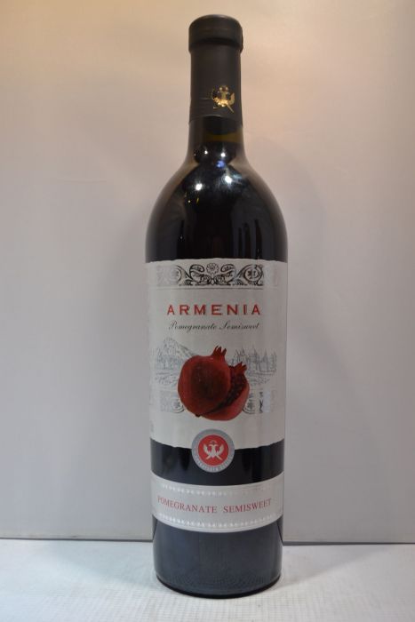 Armenia Pomegranate Wine Semisweet Armenia Nv 750ml