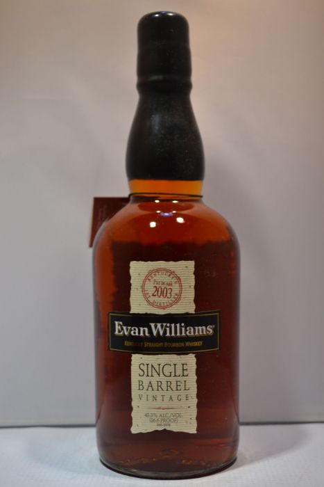 Evan Williams Bourbon Single Barrel 86.6pf 750ml