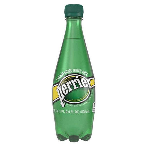 Perrier Sparkling Water 500ml Plastic Bottle