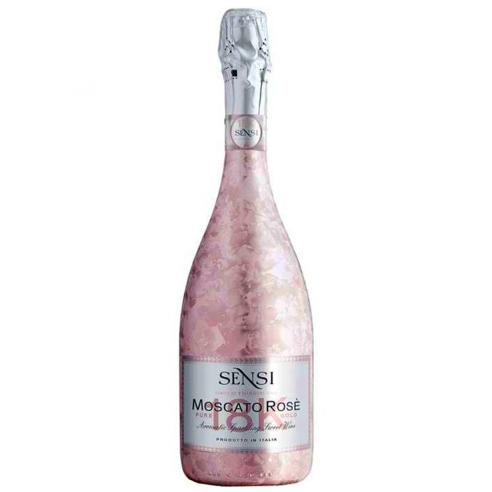 Sensi Moscato Rose 18k Sparkling Italy 750ml