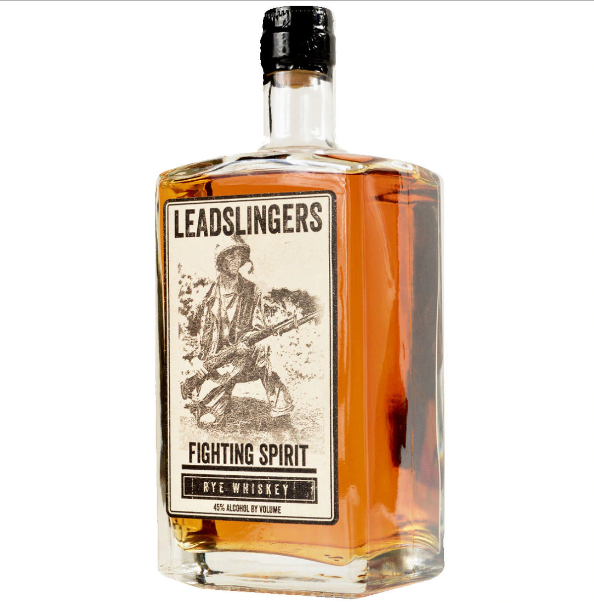 Leadslingers Rye Whiskey Fighting Spirit 90pf 750ml