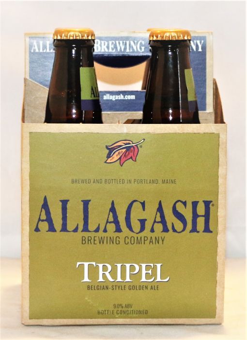 Allagash Tripel Belgian Style Golden Ale 4x12oz