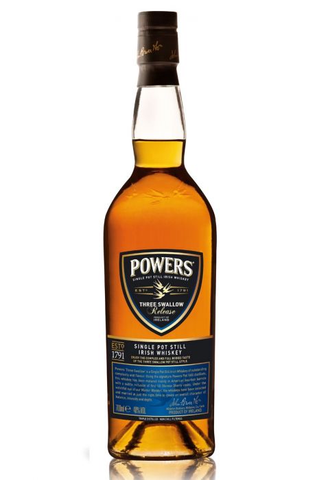 Powers Three Swallow Whiskey Single Pot Irish 86.4pf 750ml